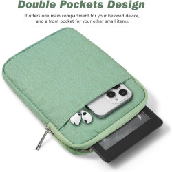 Dadanism 6-7 pouces housse protectrice pochette nylon pour 7" nouveau kindle paperblanc et kindle colorsoft signature edition, 6
