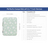 Dadanism 6-7 pouces housse protectrice pochette nylon pour 7" nouveau kindle paperblanc et kindle colorsoft signature edition, 6