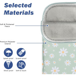 Dadanism 6-7 pouces housse protectrice pochette nylon pour 7" nouveau kindle paperblanc et kindle colorsoft signature edition, 6