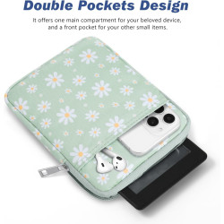 Dadanism 6-7 pouces housse protectrice pochette nylon pour 7" nouveau kindle paperblanc et kindle colorsoft signature edition, 6
