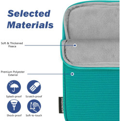Dadanism 6-7 pouces housse protectrice pochette nylon pour 7" kindle paperblanc et kindle colorsoft signature edition, 6" kindle