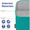 Dadanism 6-7 pouces housse protectrice pochette nylon pour 7" kindle paperblanc et kindle colorsoft signature edition, 6" kindle