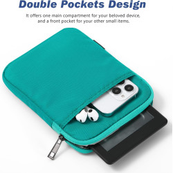 Dadanism 6-7 pouces housse protectrice pochette nylon pour 7" kindle paperblanc et kindle colorsoft signature edition, 6" kindle