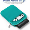 Dadanism 6-7 pouces housse protectrice pochette nylon pour 7" kindle paperblanc et kindle colorsoft signature edition, 6" kindle