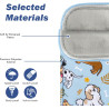 Dadanism 6-7 pouces housse protectrice pochette nylon pour 7" kindle paperblanc et kindle colorsoft signature edition, 6" kindle