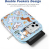 Dadanism 6-7 pouces housse protectrice pochette nylon pour 7" kindle paperblanc et kindle colorsoft signature edition, 6" kindle