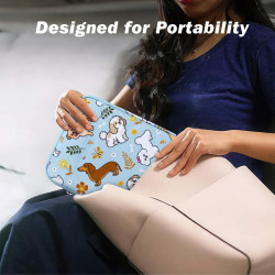 Dadanism 6-7 pouces housse protectrice pochette nylon pour 7" kindle paperblanc et kindle colorsoft signature edition, 6" kindle