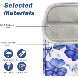 Dadanism 6-7 pouces housse protectrice pochette nylon pour 7" kindle paperblanc et kindle colorsoft signature edition, 6" k-indl