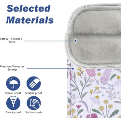 Dadanism 6-7 pouces housse protectrice pochette nylon pour 7" kindle paperblanc et kindle colorsoft signature edition, 6" k-indl