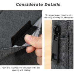 Dadanism 6-7 pouces housse protectrice pochette nylon pour 7" kindle paperblanc et kindle colorsoft signature edition, 6" kindle