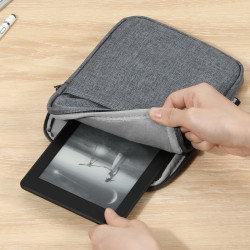 Dadanism 6-7 pouces housse protectrice pochette nylon pour 7" kindle paperblanc et kindle colorsoft signature edition, 6" kindle