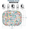 Timovo 6-7 pouces housse pour tablette, paperblanc/colorsoft signature edition, housse protectrice avec pochette pour liseuse él