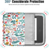 Timovo 6-7 pouces housse pour tablette, paperblanc/colorsoft signature edition, housse protectrice avec pochette pour liseuse él