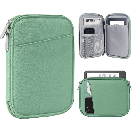 Timovo 6-7 pouces housse pour tablette, paperblanc/colorsoft signature edition, housse protectrice avec pochette pour liseuse él