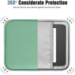 Timovo 6-7 pouces housse pour tablette, paperblanc/colorsoft signature edition, housse protectrice avec pochette pour liseuse él