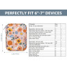 Timovo 6-7 pouces housse pour tablette, paperblanc/colorsoft signature edition, housse protectrice avec pochette pour liseuse él