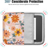Timovo 6-7 pouces housse pour tablette, paperblanc/colorsoft signature edition, housse protectrice avec pochette pour liseuse él