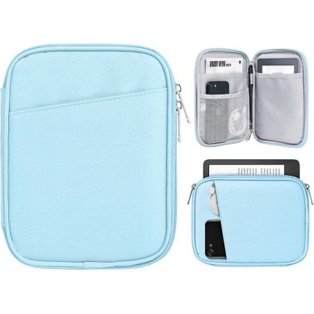 Timovo 6-7 pouces housse pour tablette, paperblanc/colorsoft signature edition, housse protectrice avec pochette pour liseuse él