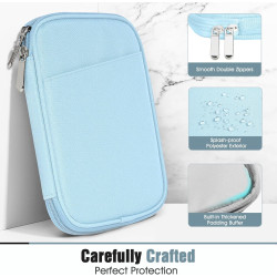 Timovo 6-7 pouces housse pour tablette, paperblanc/colorsoft signature edition, housse protectrice avec pochette pour liseuse él
