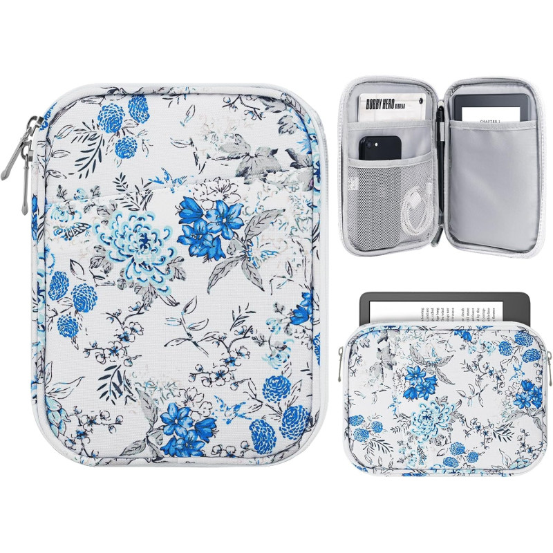 Timovo 6-7 pouces housse pour tablette kindle paperblanc et kindle colorsoft signature edition, kindle e-reader/kindle oasis hou
