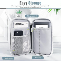 Timovo 6-7 pouces housse pour tablette kindle paperblanc et kindle colorsoft signature edition, kindle e-reader/kindle oasis hou