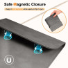 TiMOVO Housse 7", Compatible avec Oasis (10e Gen. 2019/9e Gen. 2017) et Appareils Kobo, Étui de Protection pour eReader, Gris Si