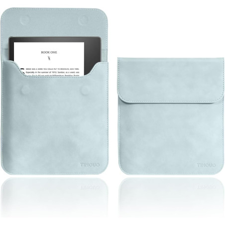 TiMOVO Housse 7", Compatible avec Oasis (10e Gen. 2019/9e Gen. 2017) et Appareils Kobo, Étui de Protection pour eReader, Bleu Cl