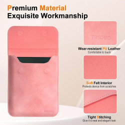 TiMOVO Housse 7", Compatible avec Oasis (10e Gen. 2019/9e Gen. 2017) et Appareils Kobo, Étui de Protection pour eReader, Rose