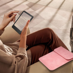 TiMOVO Housse 7", Compatible avec Oasis (10e Gen. 2019/9e Gen. 2017) et Appareils Kobo, Étui de Protection pour eReader, Rose