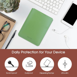 Hoyixi housse universelle pour 6,8 pouces kobo/voyaga/pocketbook/sony/tolino e-book reader compatible 7" kindle paperblanc 2024/