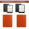 Hoyixi housse universelle pour 6,8 pouces kobo/voyaga/pocketbook/sony/tolino e-book reader compatible 7" kindle paperblanc 2024/