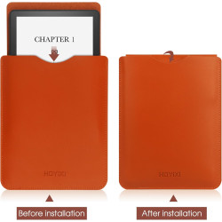 Hoyixi housse universelle pour 6,8 pouces kobo/voyaga/pocketbook/sony/tolino e-book reader compatible 7" kindle paperblanc 2024/