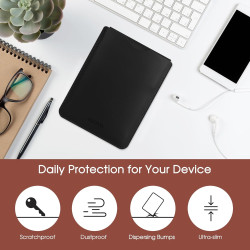 Hoyixi housse universelle pour 6,8 pouces kobo/voyaga/pocketbook/sony/tolino e-book reader compatible 7" kindle paperblanc 2024/