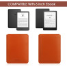 HoYiXi Housse Universelle pour 6 Pouces Kindle/Kobo/Voyaga/Lenovo/Pocketbook/Sony/Tolino E-Book E-Reader Étui Pochette en Cuir l
