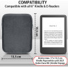 Mygadget pochette en néoprène pour tablette jusqu'à 6 pouces [ 16,5 x 12,5 cm ] – housse de protection compatible avec kindle pa