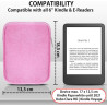 Mygadget pochette en néoprène pour tablette jusqu'à 6 pouces [ 16,5 x 12,5 cm ] – housse de protection compatible avec kindle pa