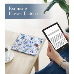 Timovo étui pour liseuse, 7" paperblanc et colorsoft signature edition (2024 released), étui de protection pour liseuse kobo 6-7