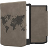 kwmobileÉtui Compatible avec Pocketbook Verse/Pro/Color/Vivlio Light/Light HD Coque - Étui à Rabat magnétique tabletteeReader Si
