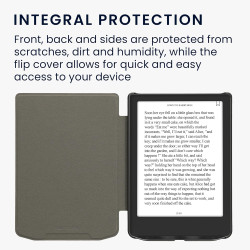 kwmobileÉtui Compatible avec Pocketbook Verse/Pro/Color/Vivlio Light/Light HD Coque - Étui à Rabat magnétique tabletteeReader Si