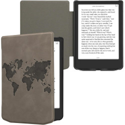 kwmobileÉtui Compatible avec Pocketbook Verse/Pro/Color/Vivlio Light/Light HD Coque - Étui à Rabat magnétique tabletteeReader Si