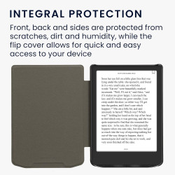 kwmobileÉtui Compatible avec Pocketbook Verse/Pro/Color/Vivlio Light/Light HD Coque - Étui à Rabat magnétique tabletteeReader Si