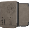 kwmobileÉtui Compatible avec Pocketbook Verse/Pro/Color/Vivlio Light/Light HD Coque - Étui à Rabat magnétique tabletteeReader Si