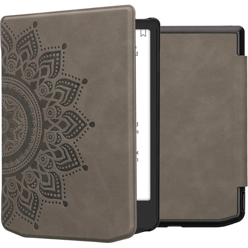 kwmobileÉtui Compatible avec Pocketbook Verse/Pro/Color/Vivlio Light/Light HD Coque - Étui à Rabat magnétique tabletteeReader Si