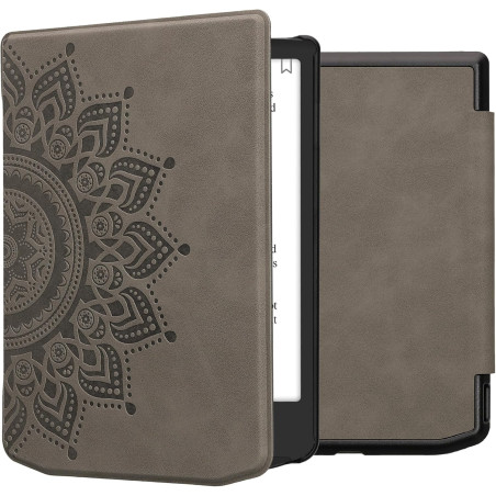 kwmobileÉtui Compatible avec Pocketbook Verse/Pro/Color/Vivlio Light/Light HD Coque - Étui à Rabat magnétique tabletteeReader Si