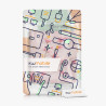 kwmobile Étui Compatible avec Kobo Libra 2 Coque - Étui à Rabat magnétique Tablette eReader Similicuir avec Sangle - Rose Clair-