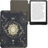 Kwmobile étui compatible avec amazon kindle paperblanc (2024)/colorsoft coque - étui à rabat magnétique tablette ereader similic
