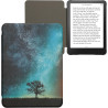 Kwmobile étui compatible avec amazon kindle paperblanc (2024)/colorsoft coque - étui à rabat magnétique tablette ereader similic
