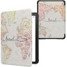 Kwmobile étui compatible avec amazon kindle paperblanc (2024)/colorsoft coque - étui à rabat magnétique tablette ereader similic