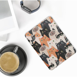 Kwmobile étui compatible avec amazon kindle paperblanc (2024)/colorsoft coque - étui à rabat magnétique tablette ereader similic