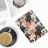 Kwmobile étui compatible avec amazon kindle paperblanc (2024)/colorsoft coque - étui à rabat magnétique tablette ereader similic